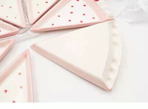 Cake Slice Triangle Plate